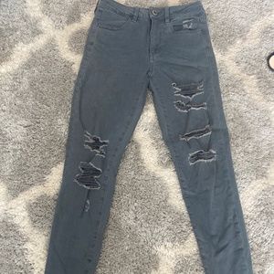 Grey American eagle jeans